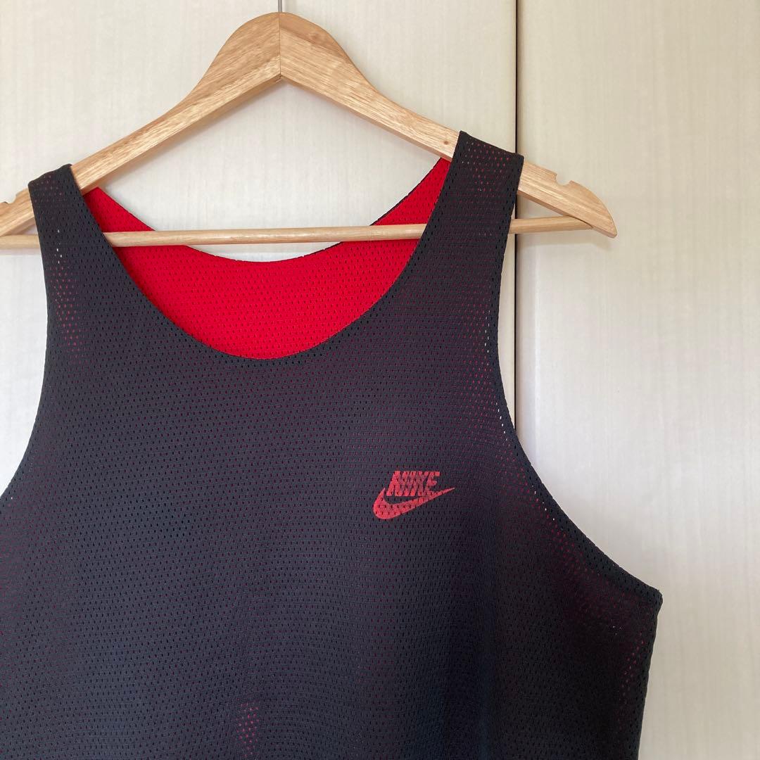 90's NIKE 銀タグ　リバーシブルタンクトップ