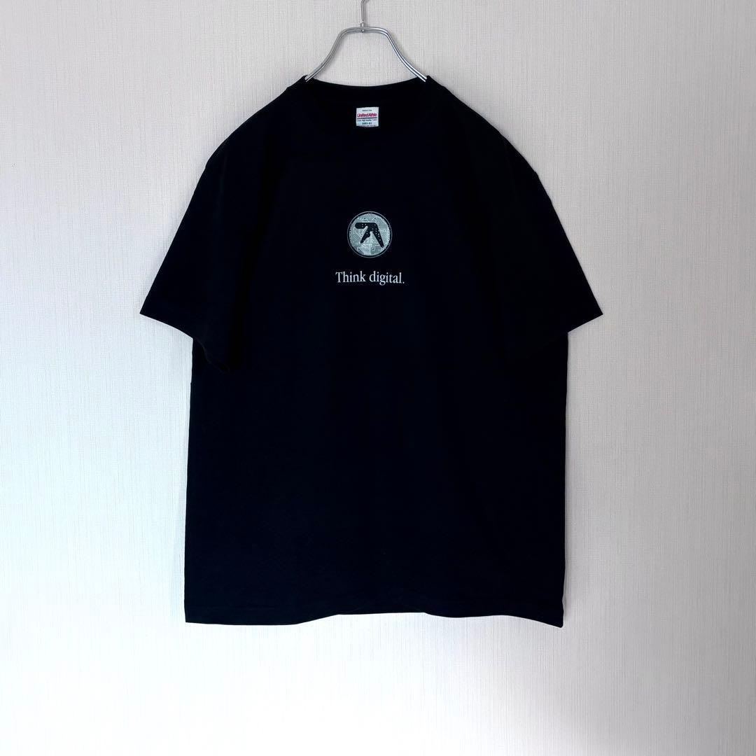 Apple × Apex Twin Tシャツ　企業　音楽　希少　レコード　新品