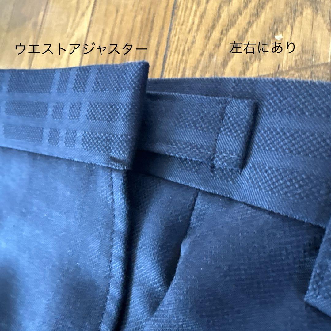 新品タグ付 レナウン Y7 ウール100% スーツ 180cm 紺