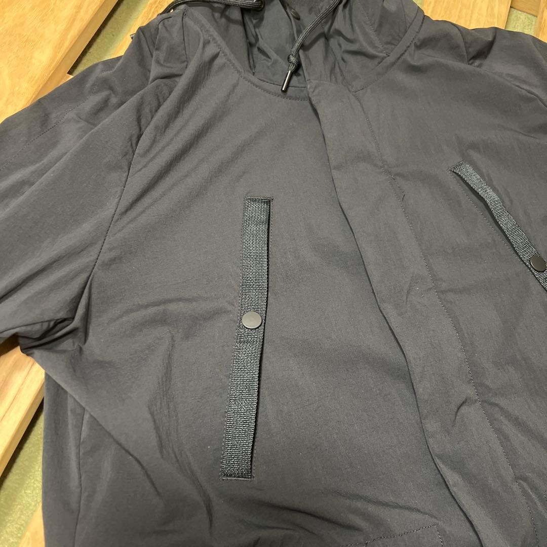 美品 NIKE FC 黒 Lサイズ モッズコート ナイロンコート