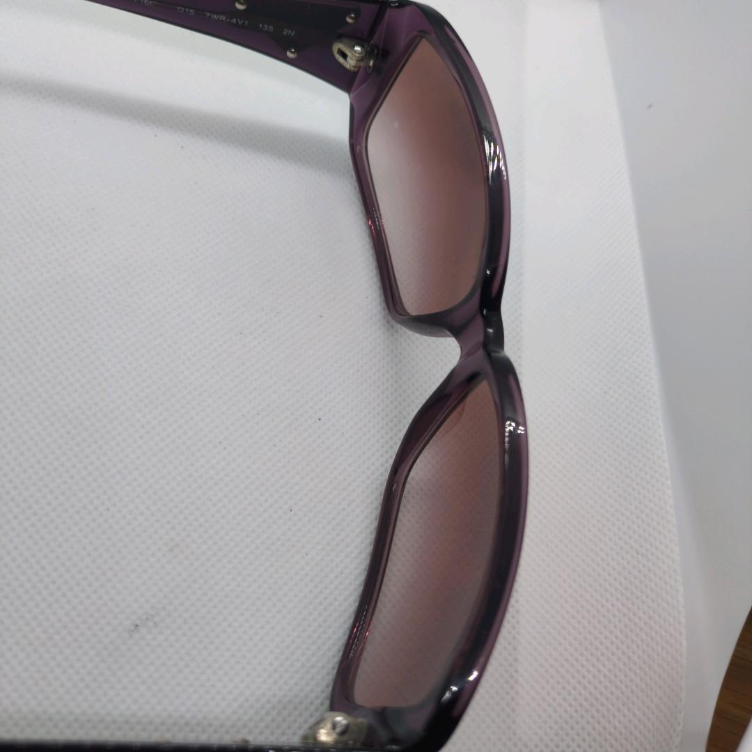 良品 プラダ パープル サングラス レディース 三角ロゴ SPR16L