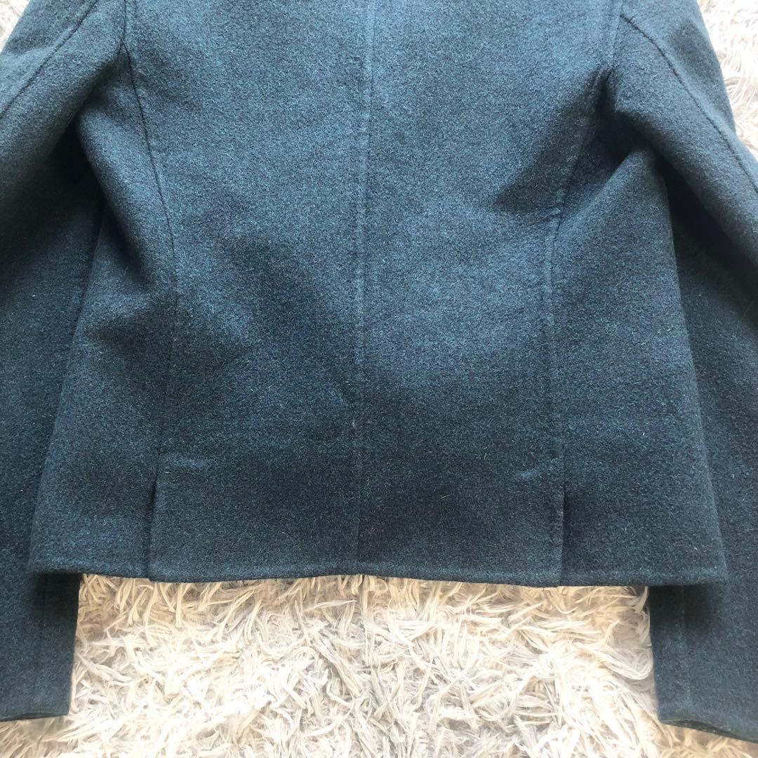 JIL SANDER【S】イタリア製 カシミヤ テーラード ジャケット グリーン