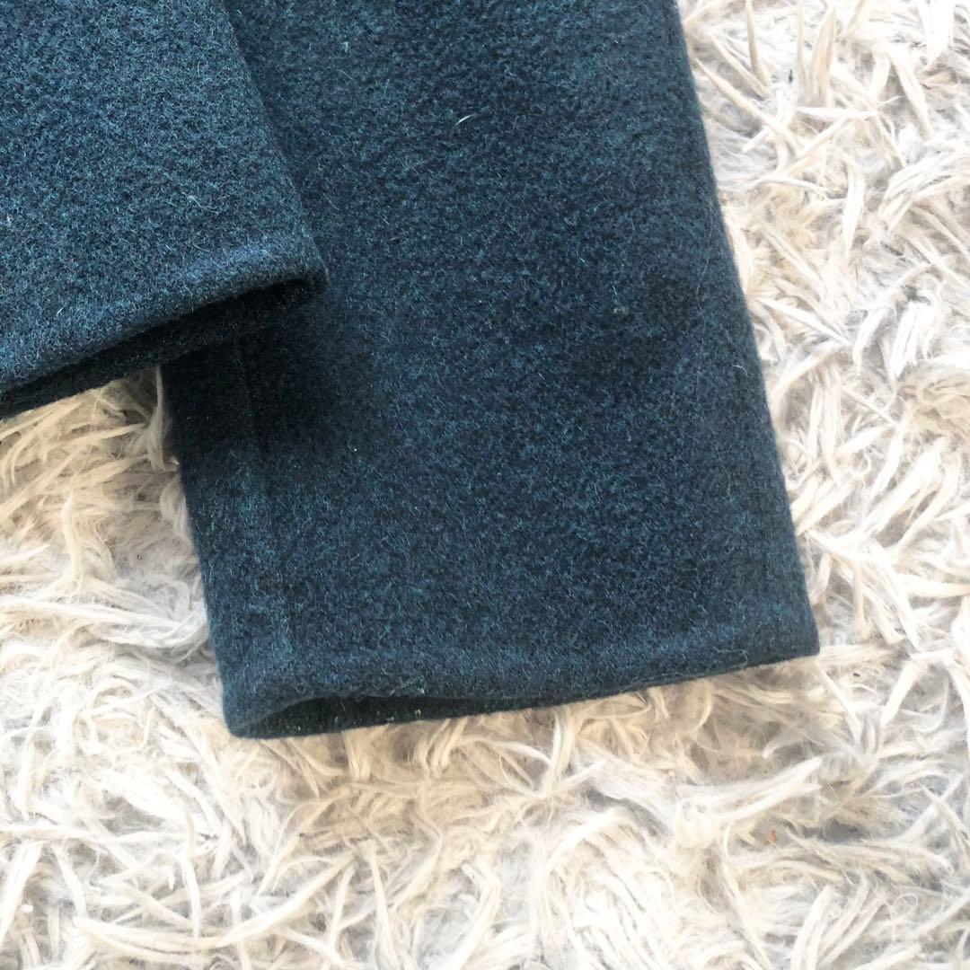 JIL SANDER【S】イタリア製 カシミヤ テーラード ジャケット グリーン