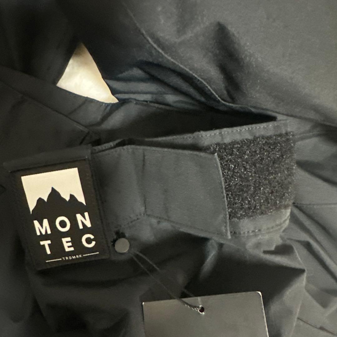 ブラック【美品】MONTEC montecスノーパンツ スノボー スキー ズボン