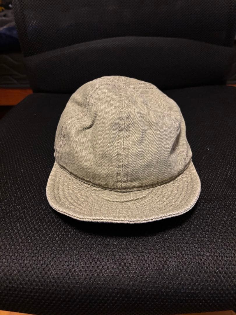 ナイジェルケーボン Nigel Cabourn ヘリンボーン キャップ