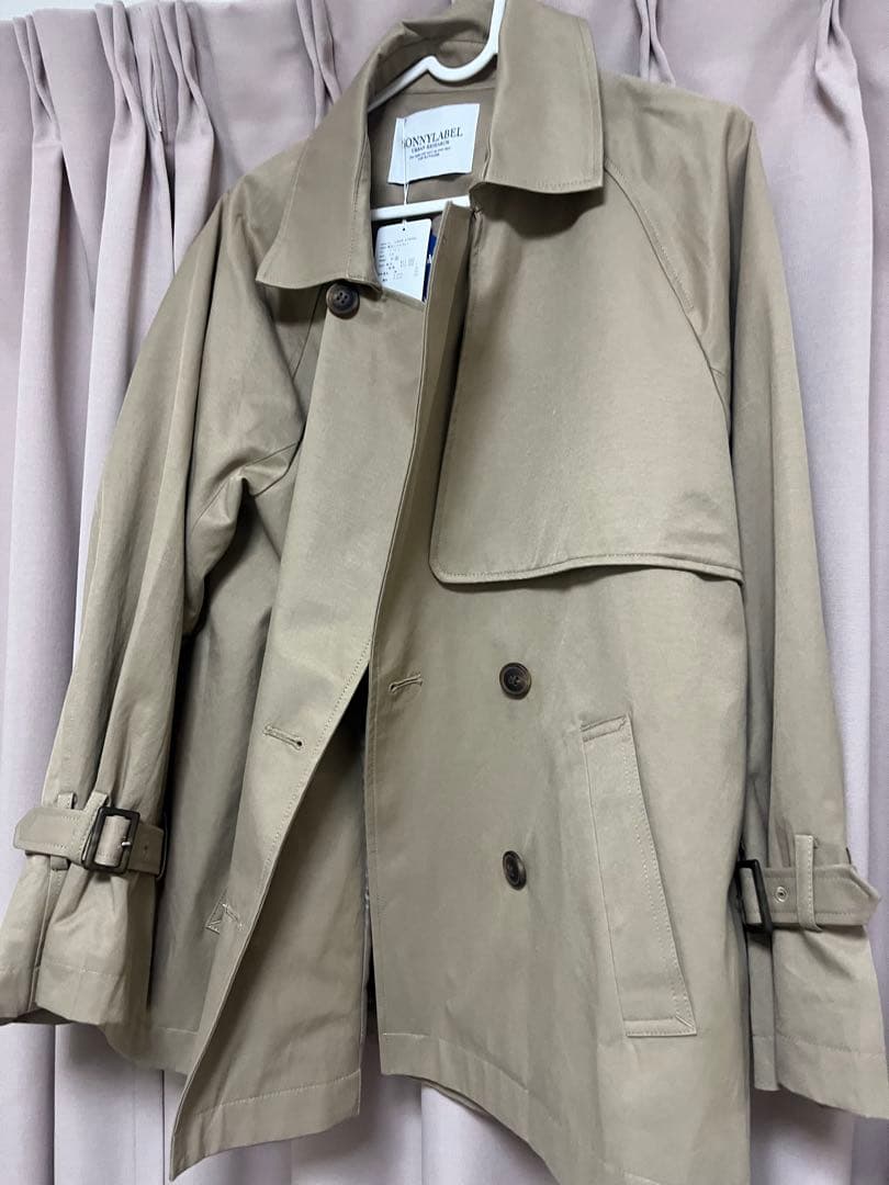 新品 アーバンリサーチSonny Label 撥水ショートトレンチコート M
