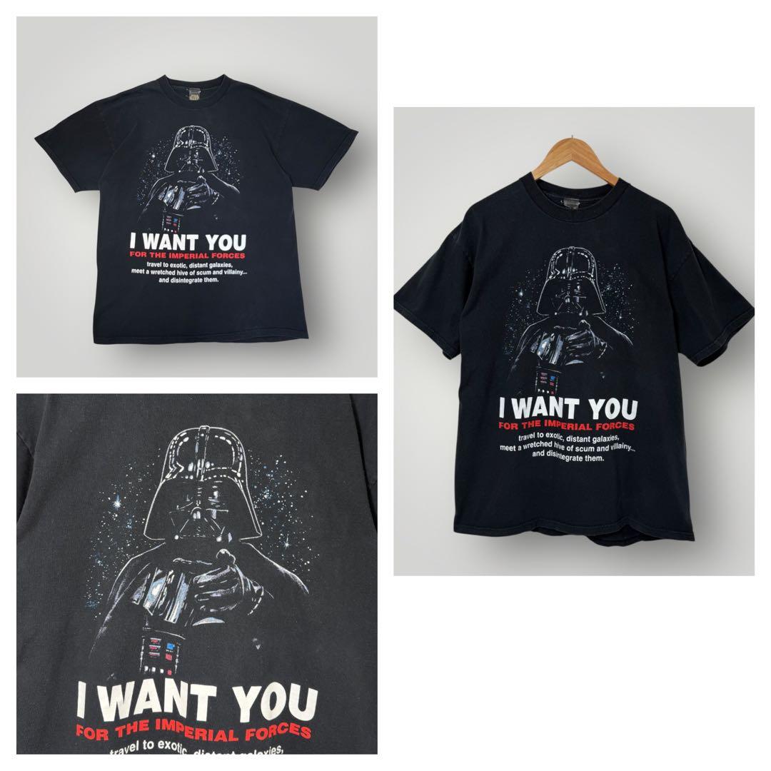 90s STAR WARS ヴィンテージ Tシャツ XLダースベイダー 展示会系