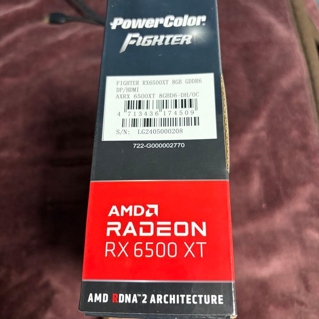 グラフィックボード・グラボ・ビデオカード PowerColor Radeon RX 6500 XT 8GB