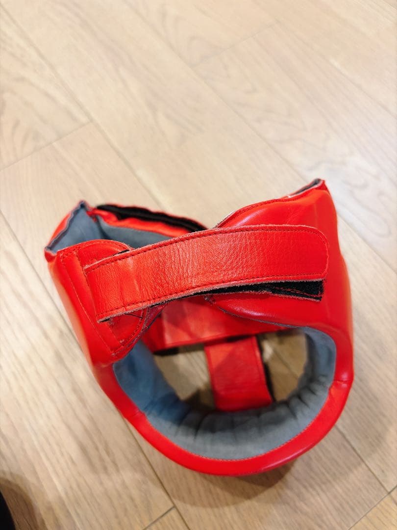 値下げ可　adidas 赤 青　ボクシング　ヘッドギア