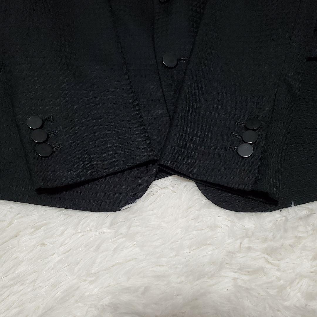 美品✨ロエン×セマンティックデザイン　スーツ　ロゴ　総柄　3ピース　S