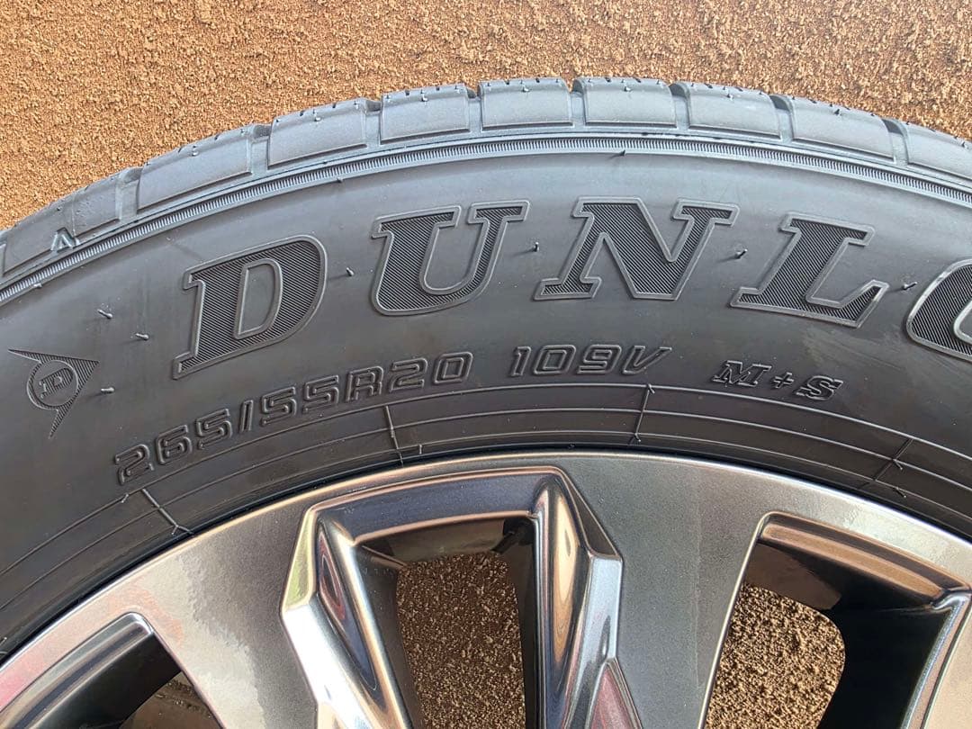 (新車外し)ランクル300ZX 純正ホイールタイヤ　4本セット