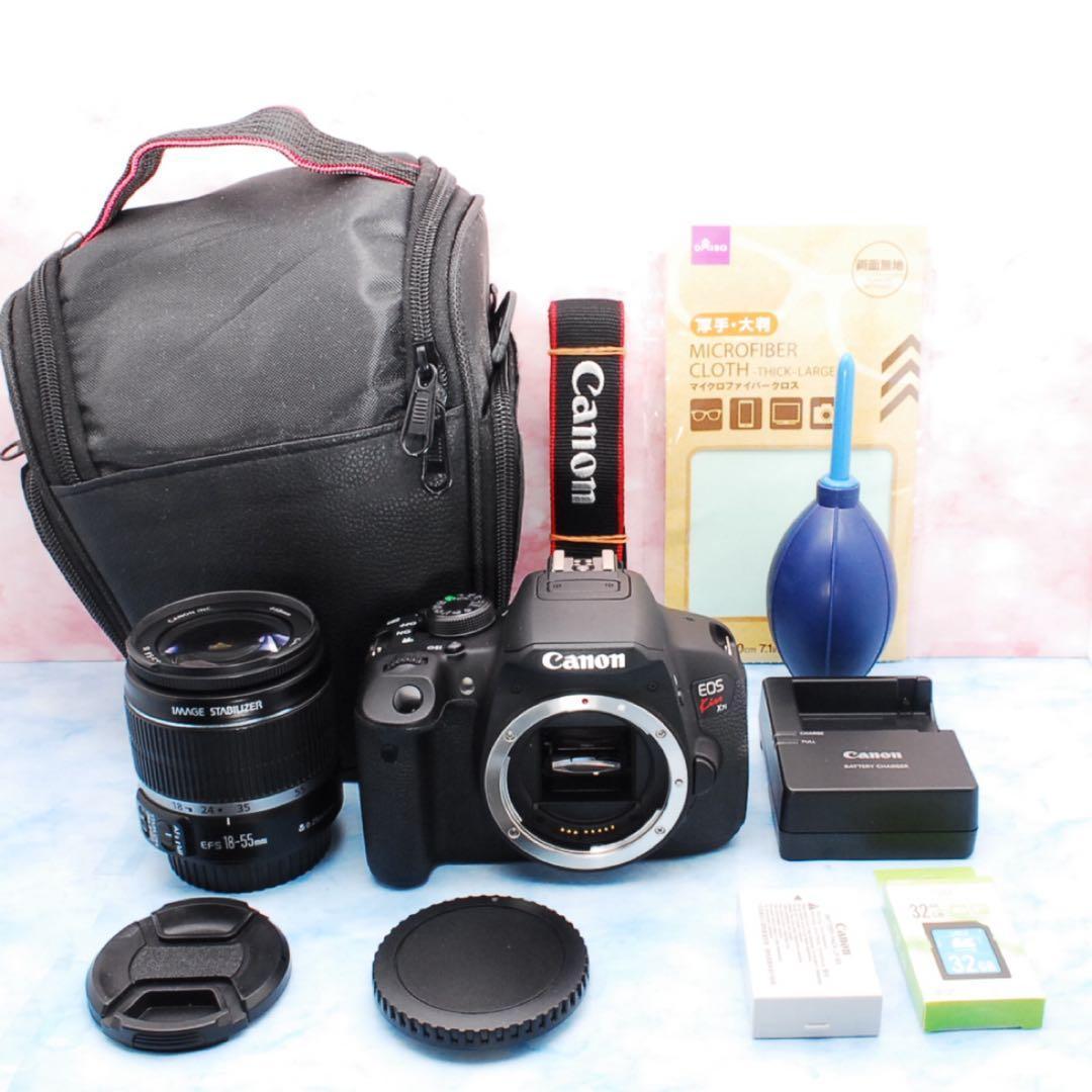 Canon Kiss X7i◎手ぶれ補正レンズ◎一眼レフカメラ◎バッグ付♪