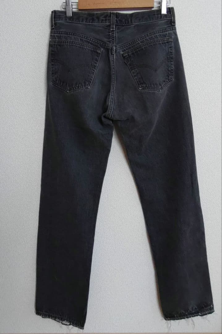 Levis501 ブラックデニム