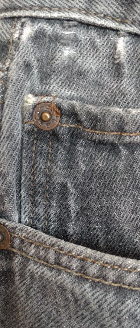 Levis501 ブラックデニム