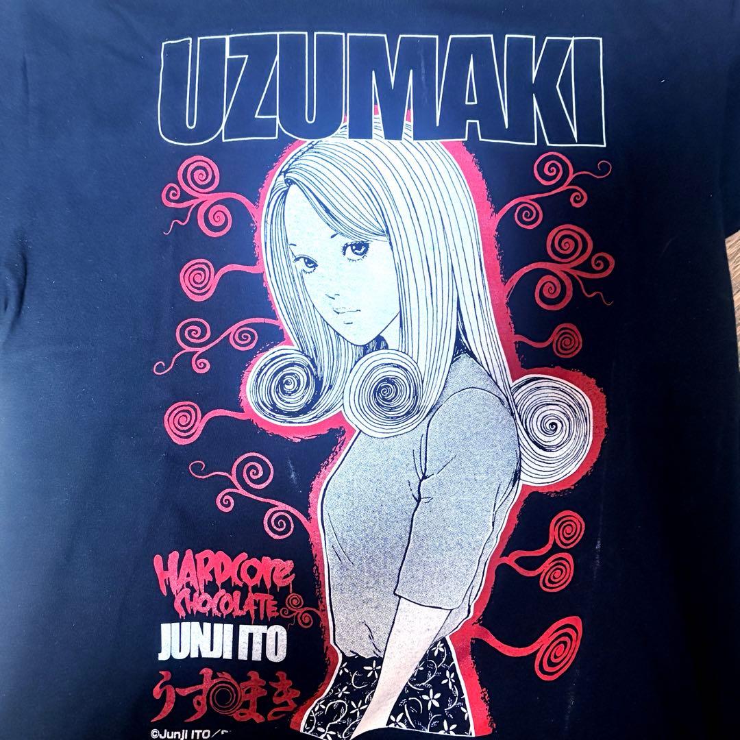 XXL うずまき　Tシャツ　伊藤潤二　ハードコアチョコレート　UZUMAKI