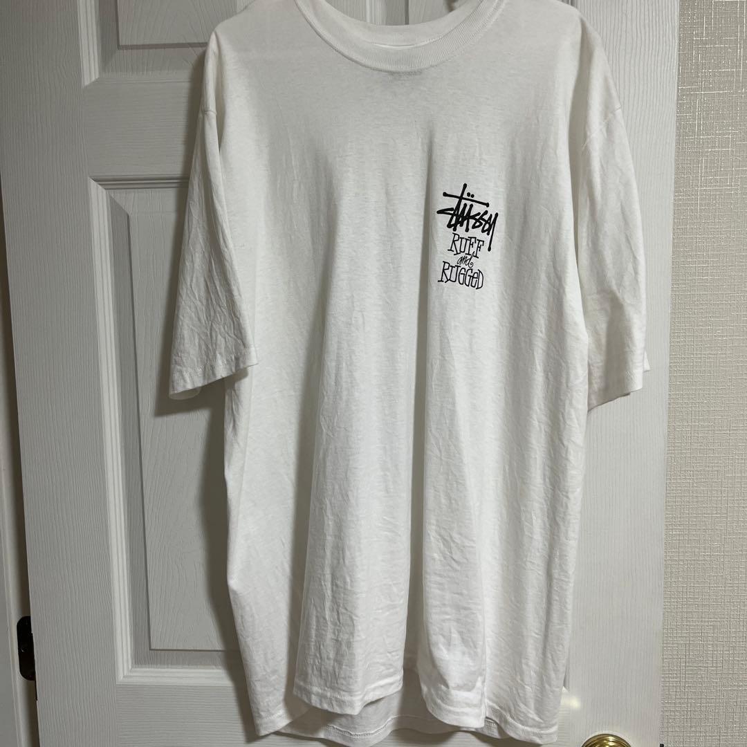 値下げ中Stussy Tシャツ Lサイズ ホワイト　完全未使用　値段交渉可