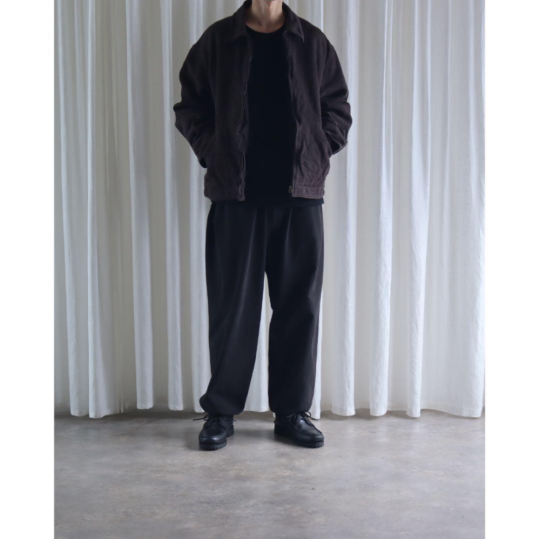26SS COMOLI ヘンプダック ジップショートジャケット（サイズ1）