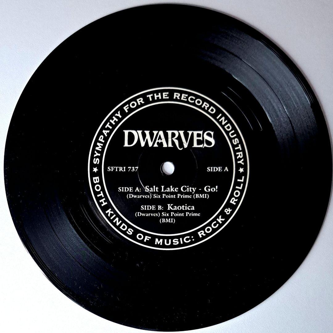 Dwarves　Salt Lake City　レコード　EP