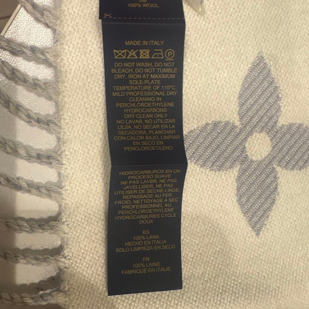 ルイヴィトンマフラー VUITTON 正規品