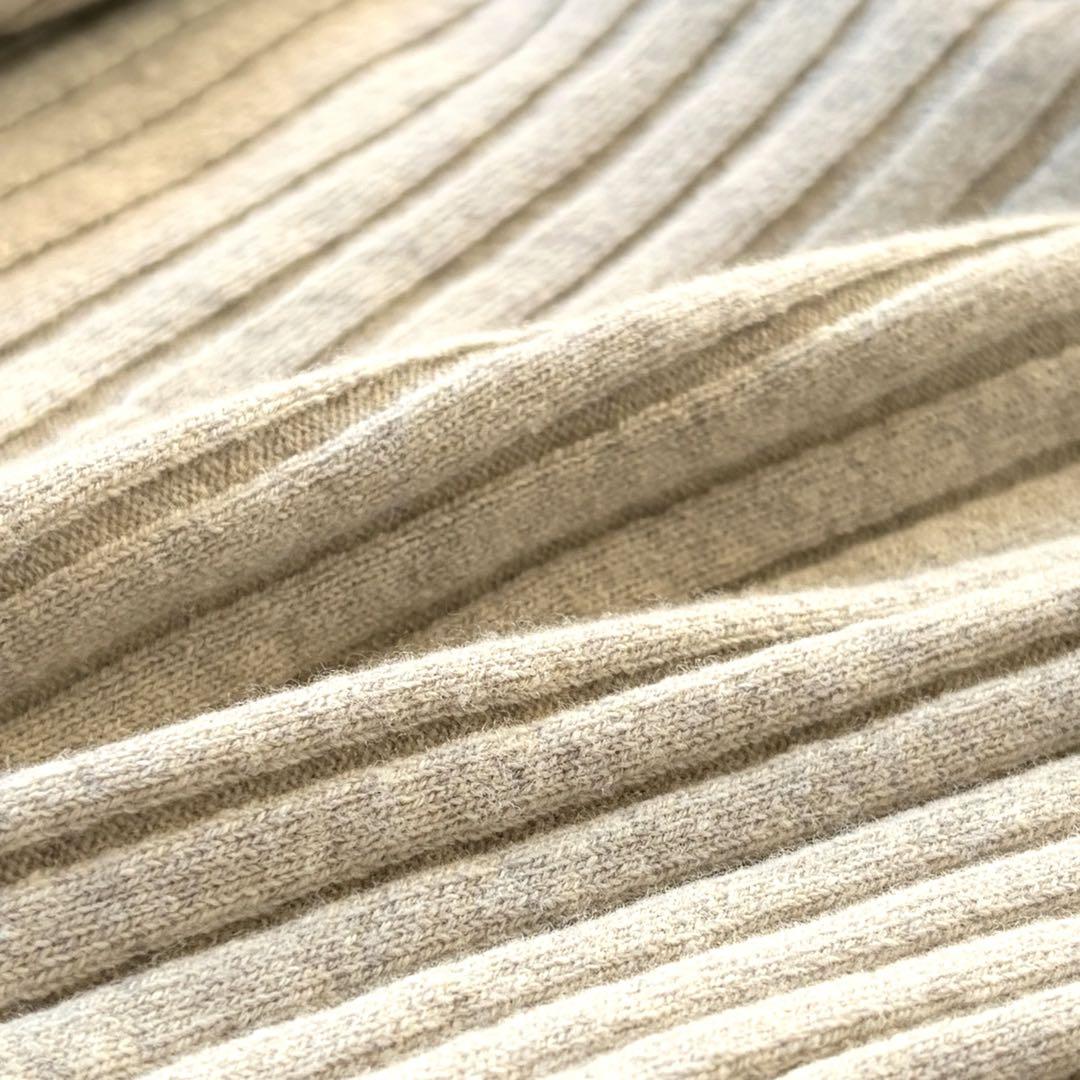 新品タグ付き evam eva evameva wool rib snood