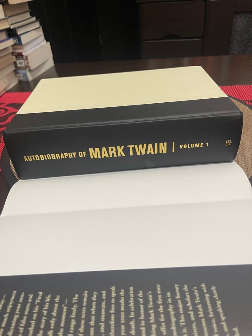 洋書 Autobiography of Mark Twain Volume 1