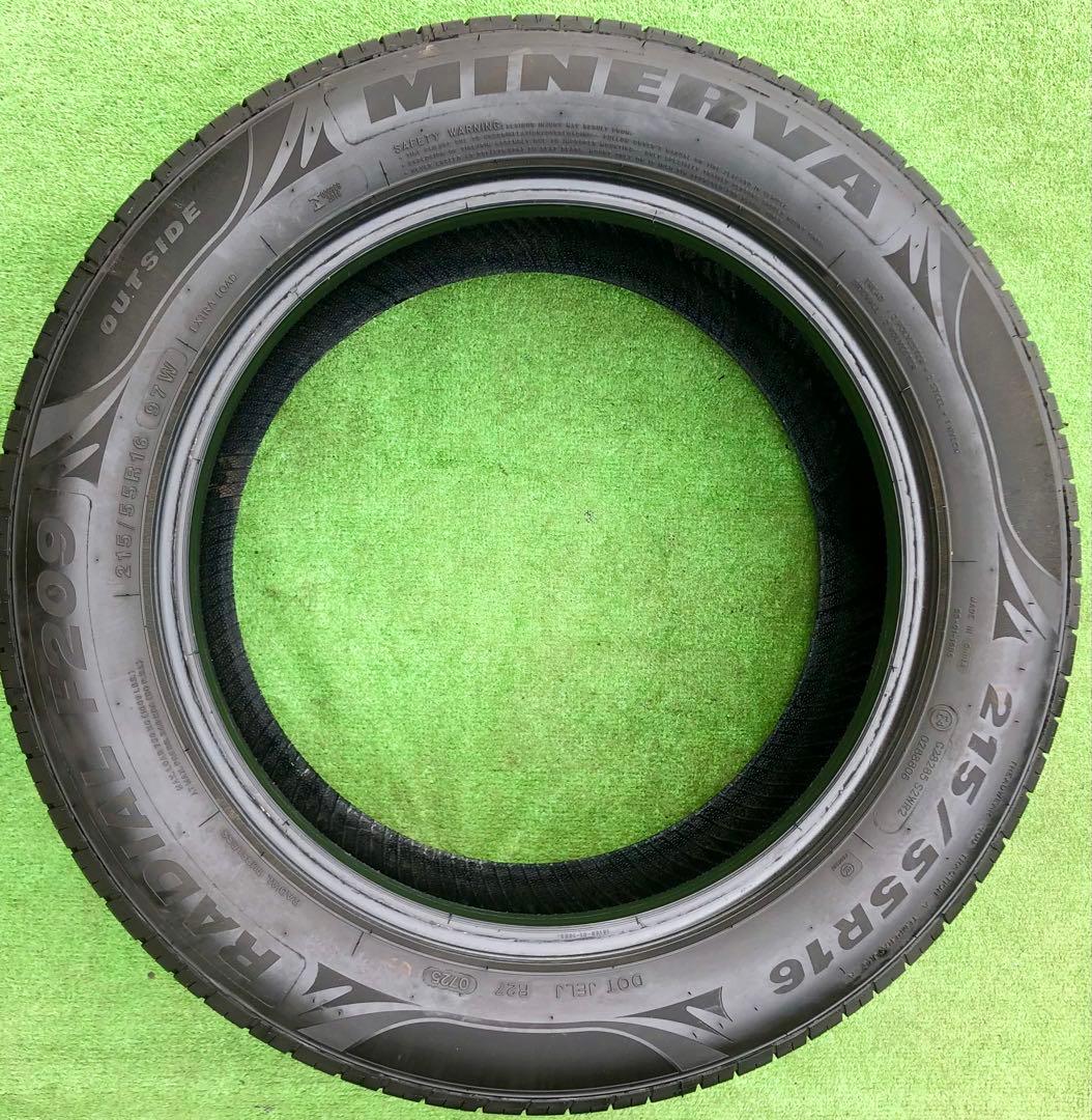 215/55 R16 MINERVA RADIAL ラジアルタイヤ2025年