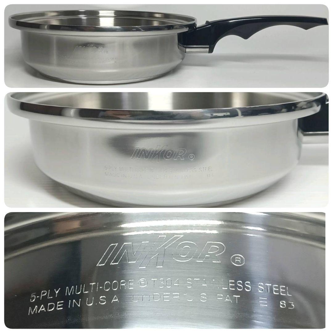 ウエストベンド社 INKOR インコア 美品 フライパン 5層構造 調理器具