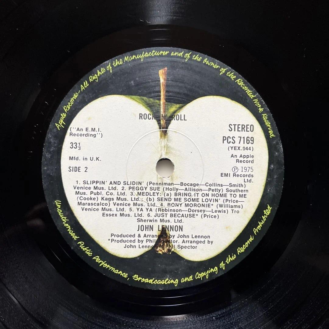 JOHN LENNON『ROCK 'N' ROLL』UK ORIGINAL LP