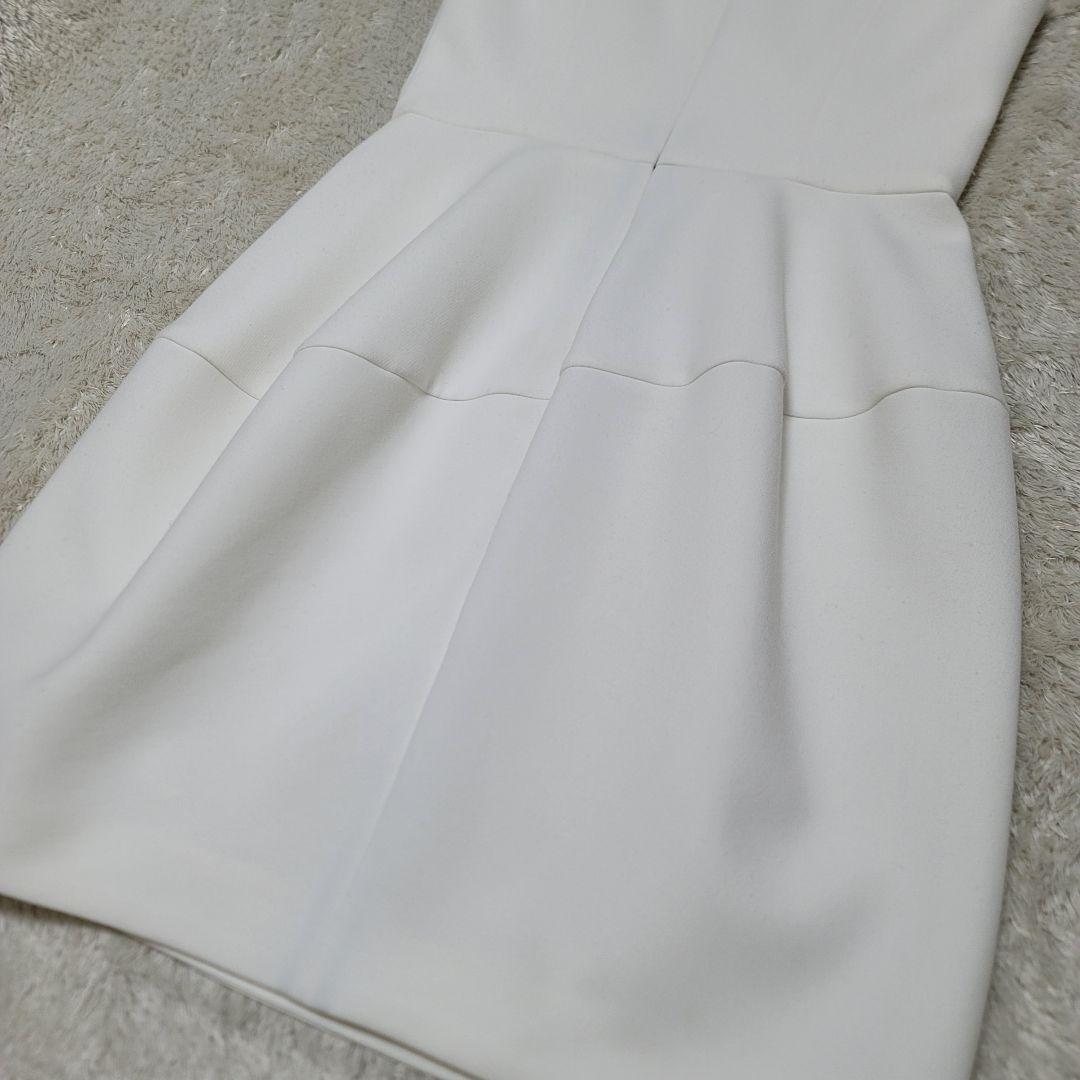 YOKO CHAN ヨーコチャン パール ワンピース フレンチスリーブ コクーン