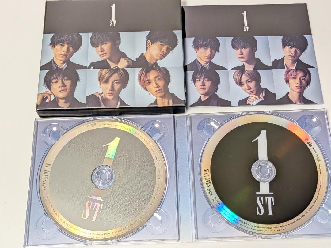 SixTONES　アルバム 1st 初回盤A/B/通常盤 3点セット 特典3種付