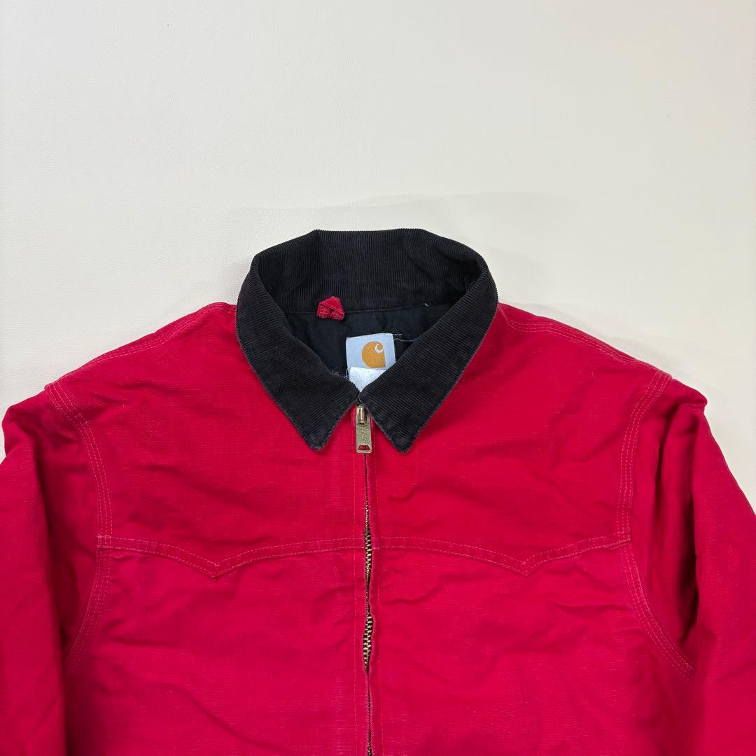 【極上】Carhartt サンタフェジャケット Mサイズ相当 赤 90年代