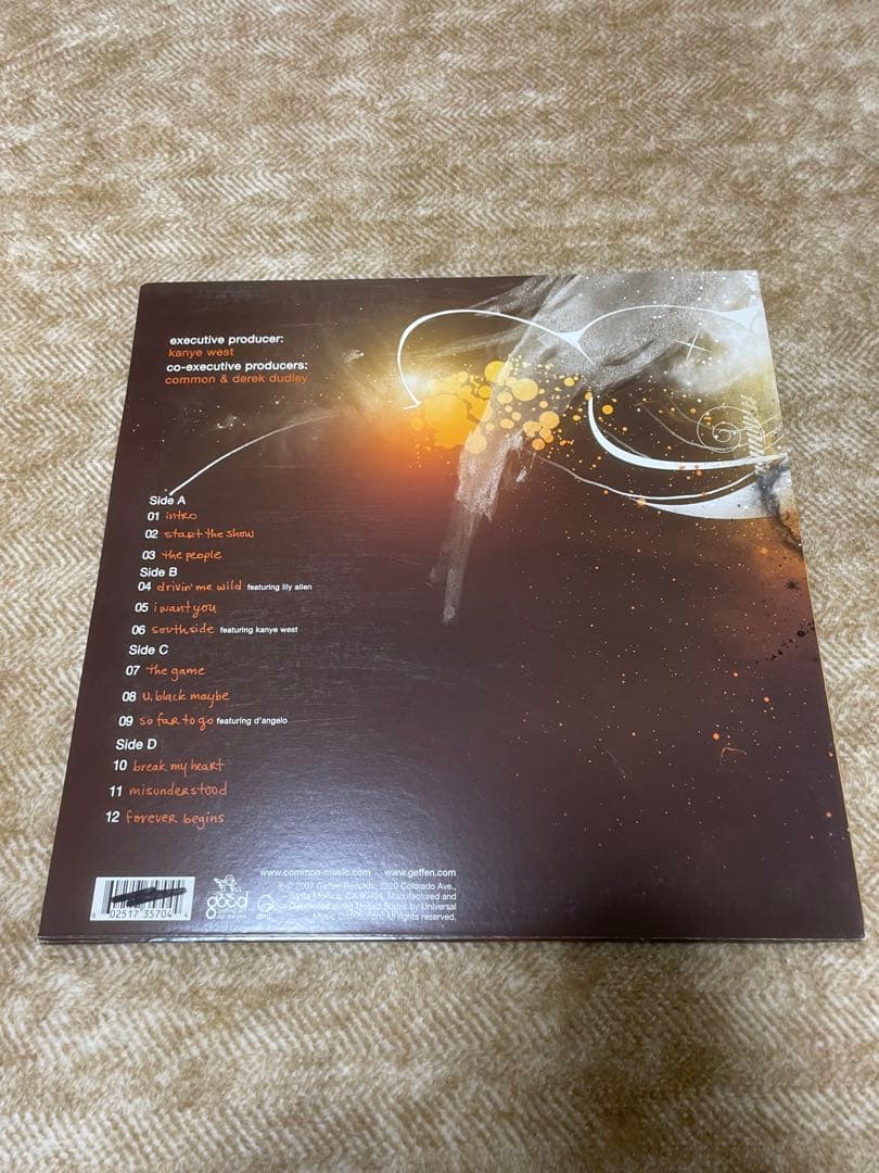 Common ‎ Finding Forever レコード LP 12インチ