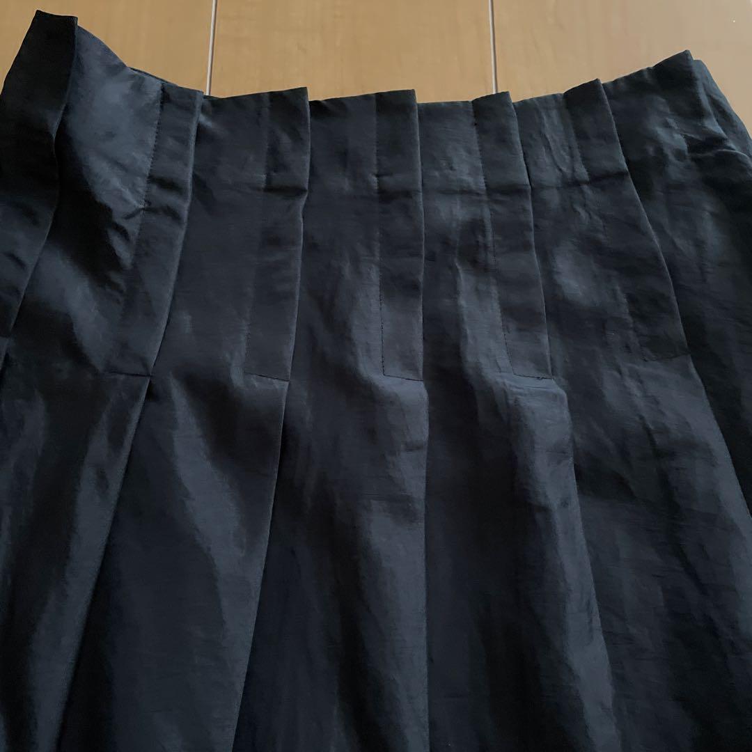 さつま様☆専用 新品LANVIN en Bleuライトタフタプリーツスカート