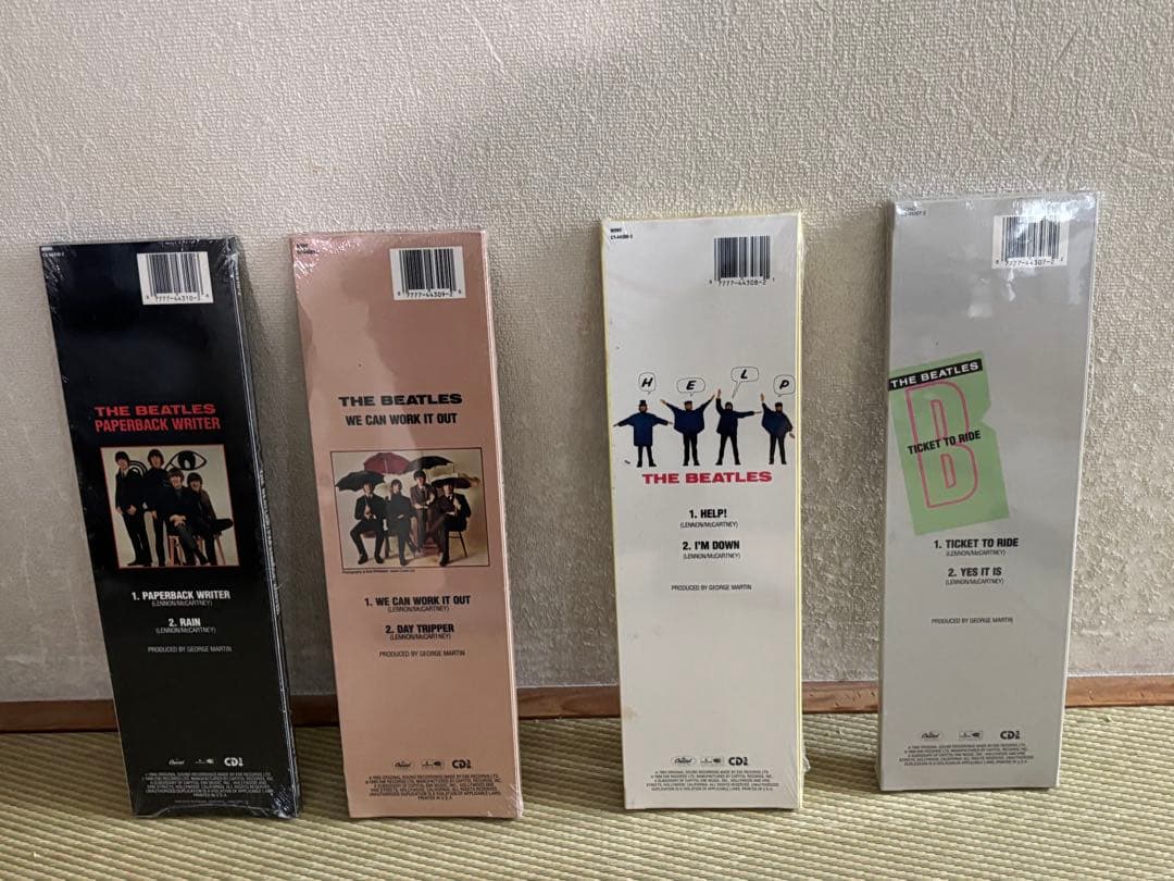 ビートルズ　シングルCD LONG BOX 22セット未開封！