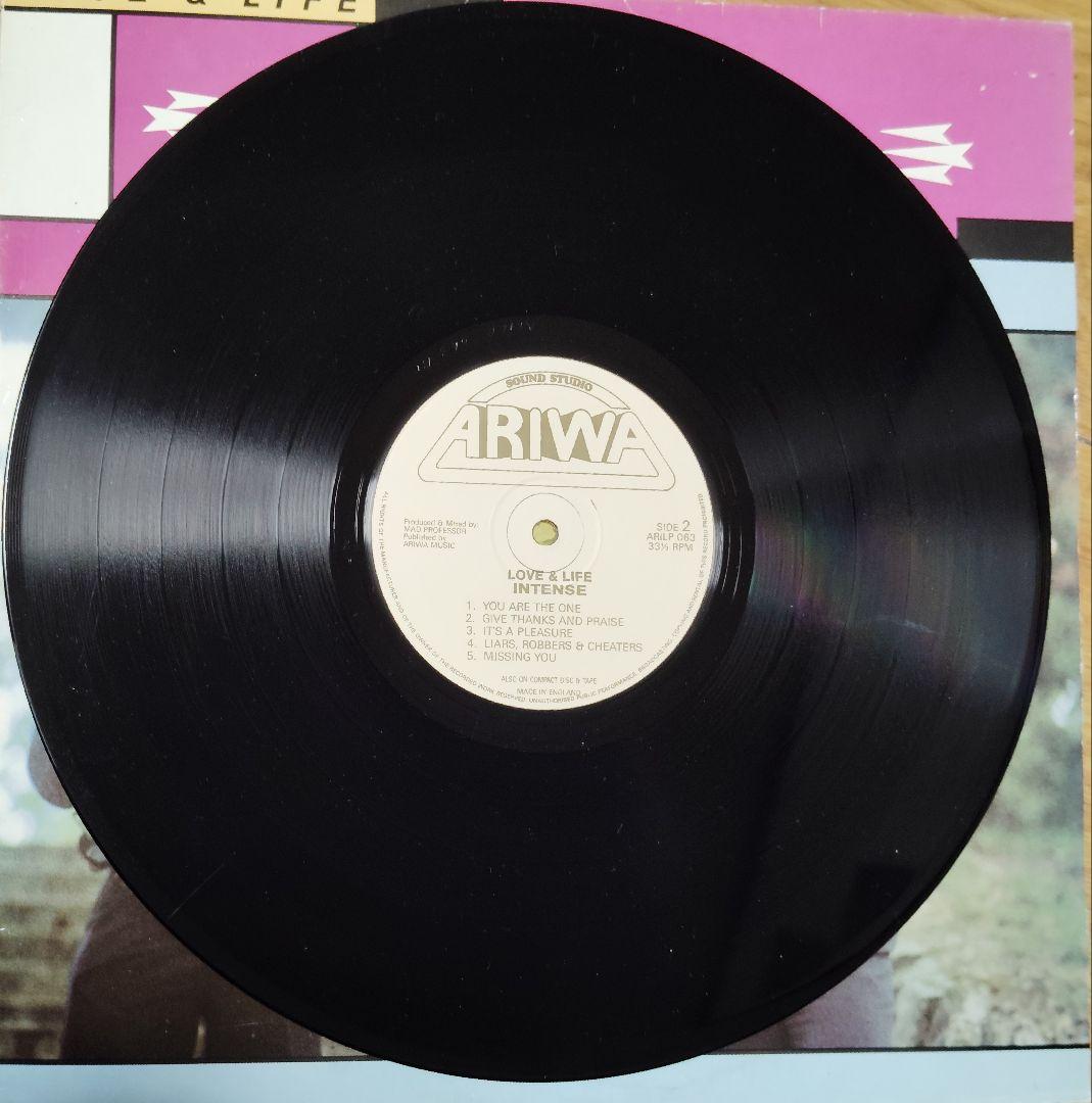 Intense/love＆life LOVERSレコード ARIWA