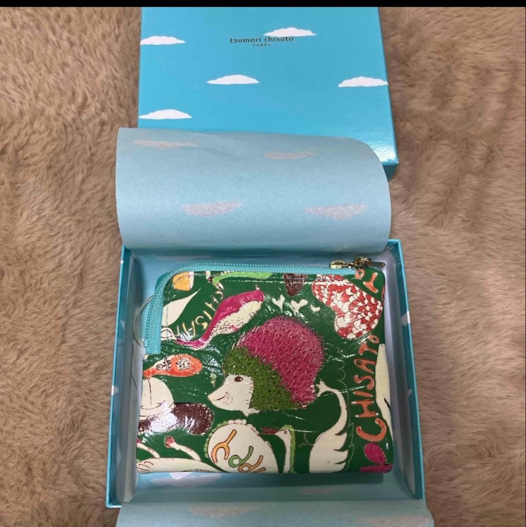 [専用＊ツモリチサト折り財布　グリーン