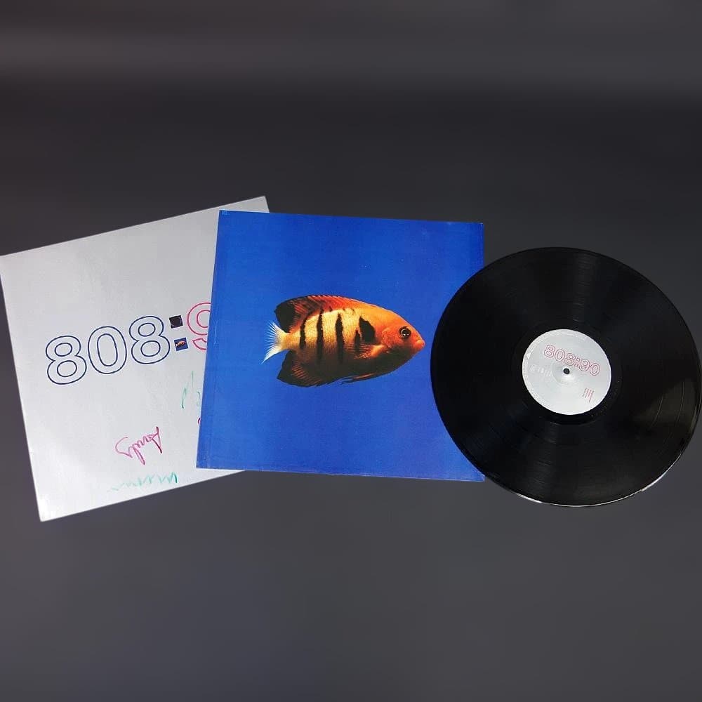808 State　90(Ninety) ZTT2　LP サイン入？ 送料無料