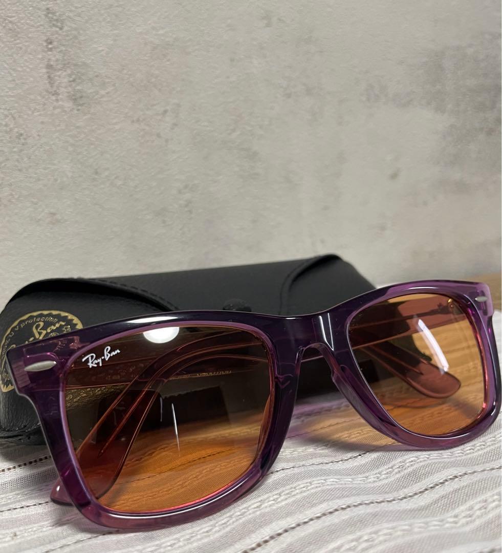 希少❗️美品❗️木村拓哉氏私物 同型同色RayBan COLORBLOCK2140F