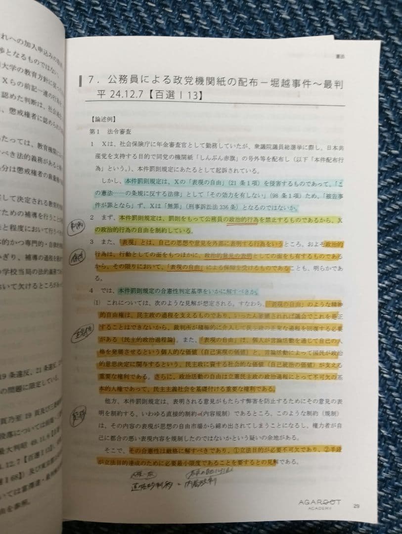 全科目セット　アガルート司法試験 判例百選スピード攻略講座　7科目