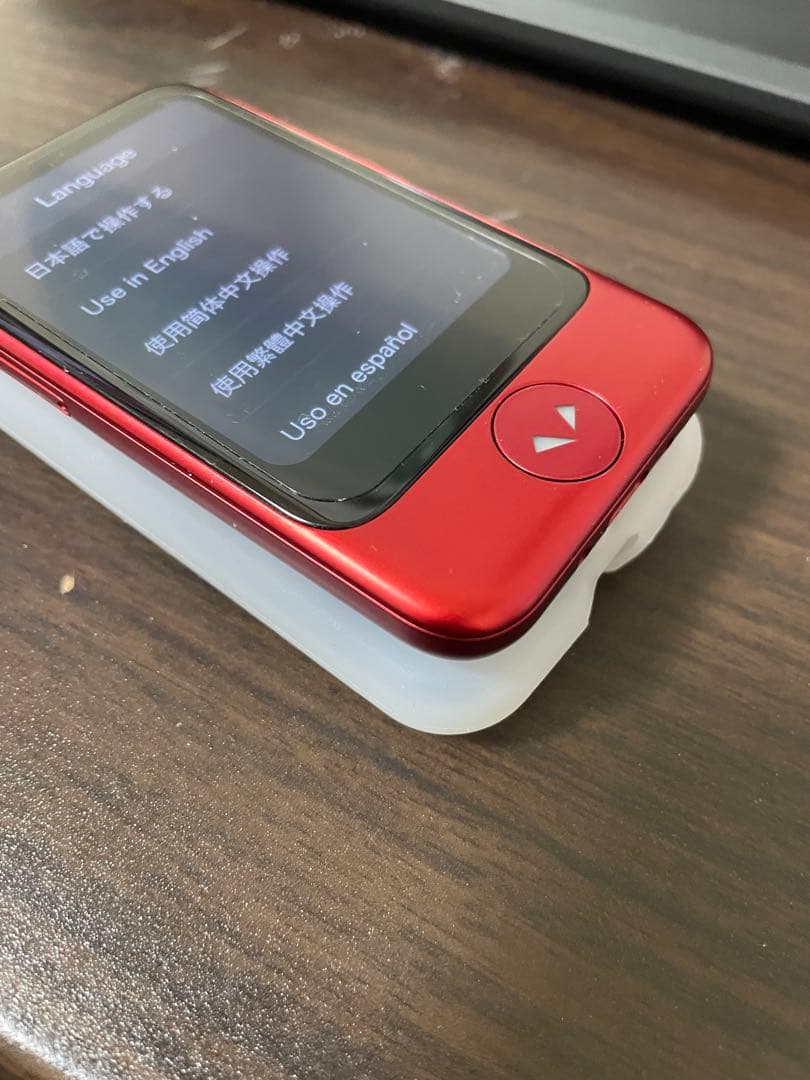 Pocketalk s ポケトーク翻訳機 3インチ フィルム/ケース付