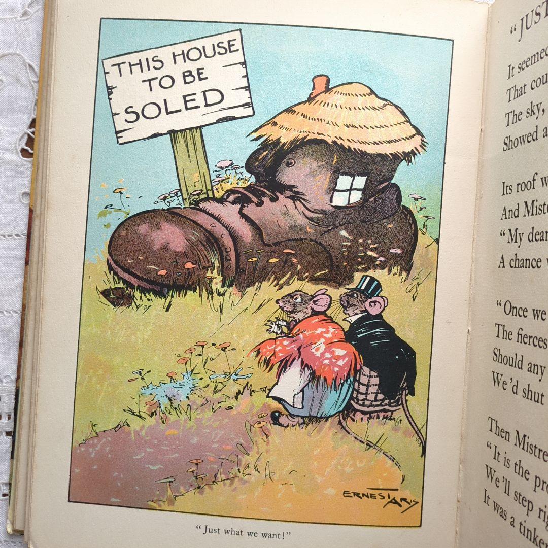 稀少1930イギリス ヴィンテージ絵本 児童書 洋書ヴィクトリアン アンティーク