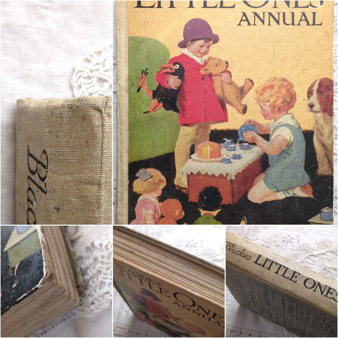 稀少1930イギリス ヴィンテージ絵本 児童書 洋書ヴィクトリアン アンティーク