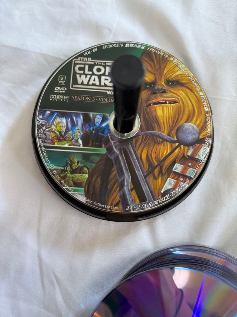 動作未確認　スター・ウォーズ クローン・ウォーズ　DVD いろいろ