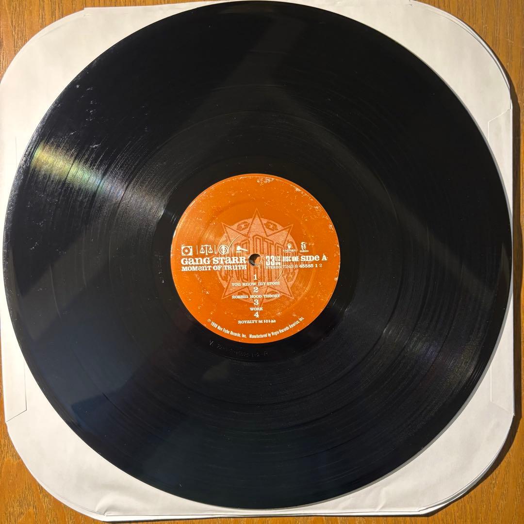 Gang Starr / Moment Of Truth US正規3LP