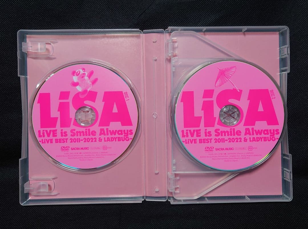【新品未視聴】LiSA LiVE is Smile Always DVD