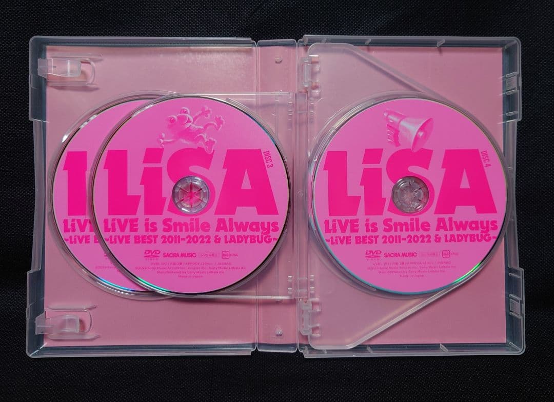 【新品未視聴】LiSA LiVE is Smile Always DVD