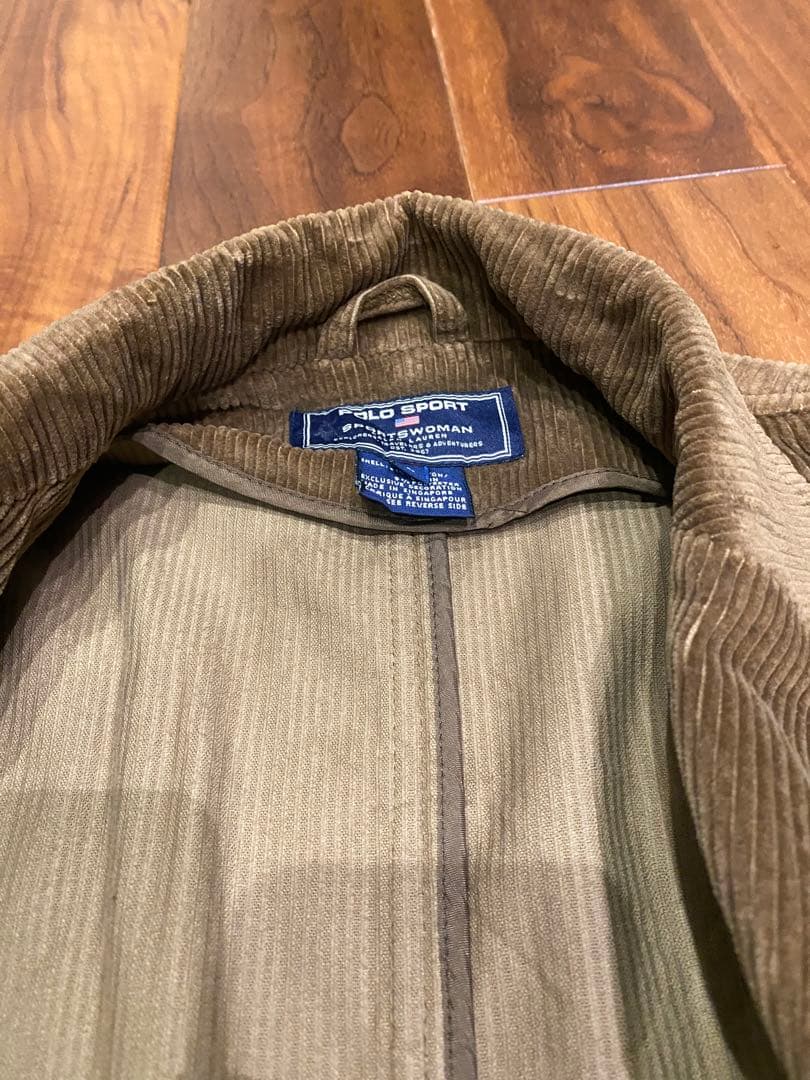ポロスポーツ コーデュロイ ジャケット ビンテージ