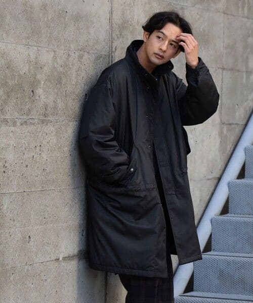 FRED PERRY　フレッドペリー　モッズコート　ブラック