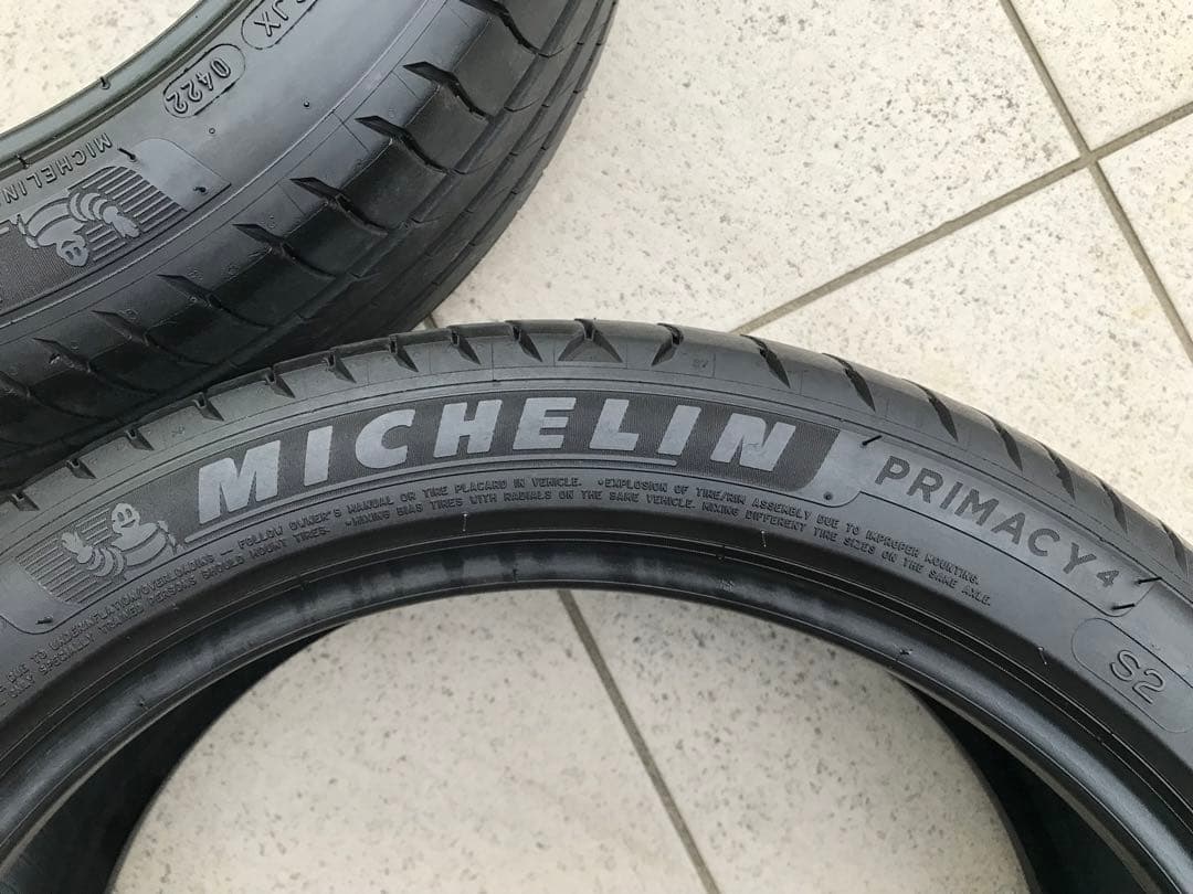 【送料無料】美品バリ山 ミシュラン PRIMACY4 205/45R17×2本①