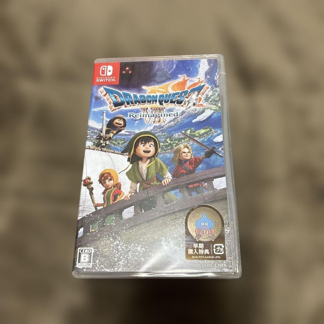 ドラゴンクエスト7 reimagined 新品未開封 早期購入特典付き
